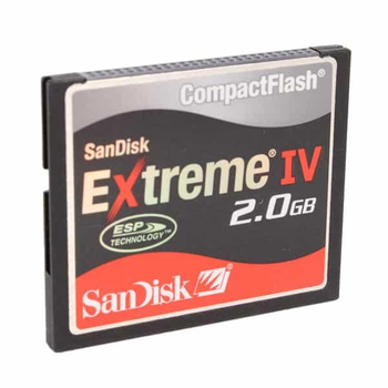 Карта памяти Compact Flash SanDisk Extreme CF 2GB
