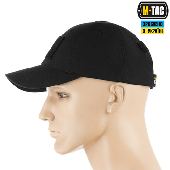 M-Tac Бейсболка Elite тактична NYCO Extreme Black S/M