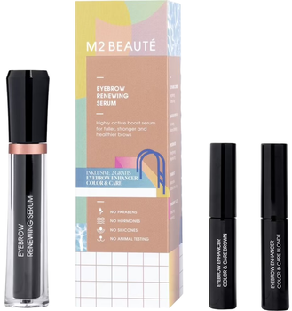 Сироватка для брів M2 Beaute Eyebrow Renewing Serum Lote 2 шт (4260180219531)