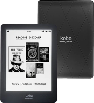 Электронная книга 6" Kobo GLO N613 2Gb Wi-Fi Черная Factory Recertified
