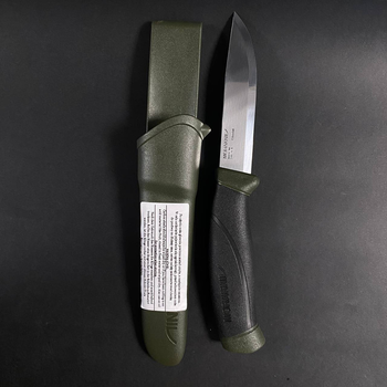 Нож тактический Morakniv COMPANION MG CARBON Steel OLIVE GREEN (NZ-CMG-CS-02)