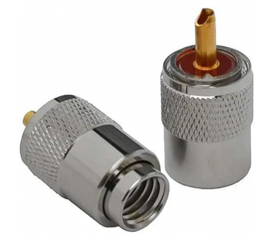 Роз'єм N-male UHF, PL-259 накрутка на кабель RG-213 ціна за 1 шт