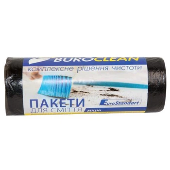 Пакети для сміття 60л/20шт, міцні 18мкм, LDPE (10200032)