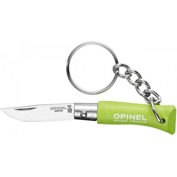 Нож-брелок Opinel №2 нерж-сталь Салатовый (1013-204.65.17)
