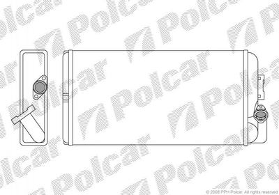 Радиатор печки Polcar 5053N81 Opel Vivaro A0028352401