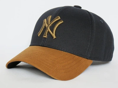 Кепка New York Yankees размер 58 Темно-синий с песочным (4842)