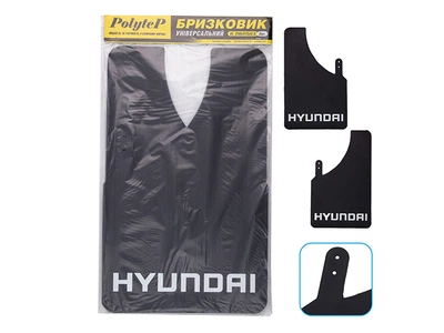 Брызговики Sport Master XL 230*375 Hyundai черный 60197