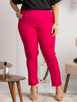 Spodnie slim fit damskie Karko Z731 42/44 Różowe (5903676076292)