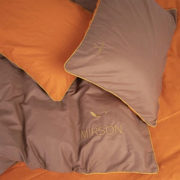 Комплект постільної білизни MirSon сімейний 160x220 см х 2 шт 13-1027 + 15-1511 Evelina Ranforce Elite (2200008401535)