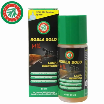 Рідина для чищення ствола Ballistol Robla Solo MIL 65мл