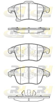 Колодки тормозные дисковые, к-кт. RoadHouse 21249.20