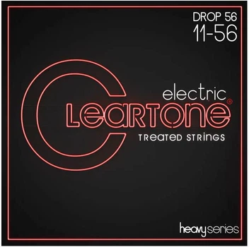 Струны для электрогитары Cleartone 9456 Electric Heavy Series Drop D (11-56)
