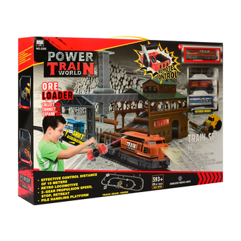 Детская железная дорога А-Toys 2282 на радиоуправлении размер 593 см