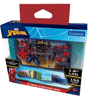 Konsola do gier dla dzieci Lexibook Spider-Man Handheld console Cyber ArcadeB Pocket 1.8''  (JL1895SP) (3380743088662)