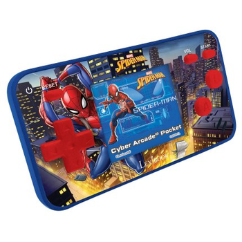 Ігрова консоль для дітей Lexibook Spider-Man Handheld console Cyber ArcadeВ Pocket 1.8''  (JL1895SP) (3380743088662)