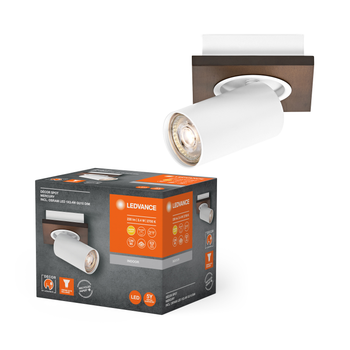LED Світильник спот 3.4W 220V 230lm 2700K GU10 DIM 110х143.5х102mm [4058075833555] DECOR SPOT MERCURY LEDVANCE