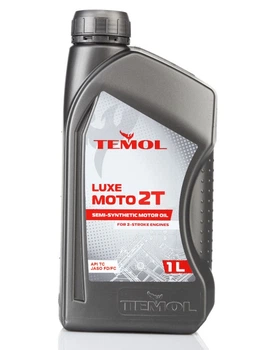 Моторна олива TEMOL LUXE MOTO 2T (1 л, SAE 20) напівсинтетична для мототехніки (41160)
