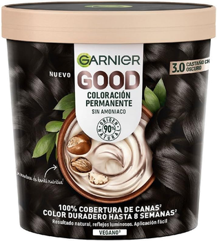 Стійка фарба для волосся Garnier Good 3.0 Chocolate Brown без аміаку 217 мл (3600542518819)