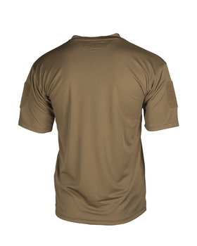 Футболка Mil-Tec швидкосохнуча M Quick Dry T-shirt Coyote (11081019-903-M)