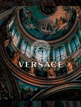 Картина на полотні Неповторне мистецтво Versace, інтер'єрний друк 90х60 см (0128)