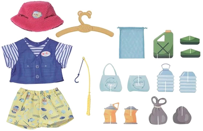 Набір одягу та аксесуарів для ляльок Baby Born Bear Fisherman Outfit (4001167835982)