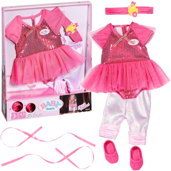 Zestaw ubranek dla lalek Baby Born Deluxe Ballerina (4001167834176)