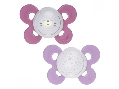 Пустышка силиконовая Physio Comfort, Chicco (розовая), 74935.41.00.00