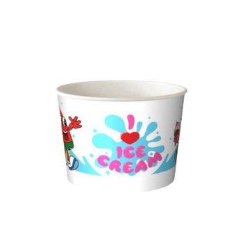 Стакан для морозива 120 мл D-75 паперовий "ICE CREAM дитячий"