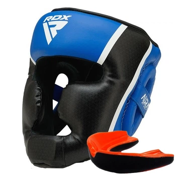 Боксерський шолом RDX AURA PLUS T-17 Blue/Black S