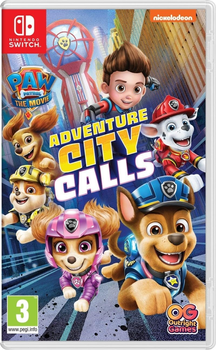 Гра Nintendo Switch Paw Patrol: Adventure City Calls (Електронний ключ) (5060528037792)