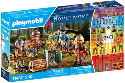 Zestaw figurek Playmobil My Knights of Novelmore 45 elementów (4008789714879)