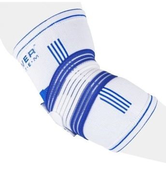 Power System PS-6007 Elbow Support Pro White/Blue (1шт.) S/M