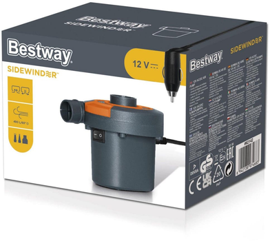 Pompka elektryczna Bestway 12V 30W 490L/min (6942138974683)