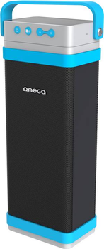 Портативна колонка Omega 2.1 Cube Outdoor Bluetooth V4.0 SD 22W Blue 43563 TE (OG095)
