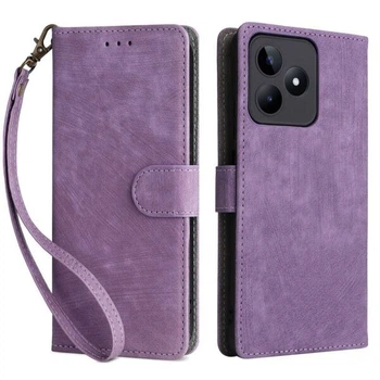 Чехол-книжка Deexe Delta Book для Realme C53 / C51 / Note 50 - Purple