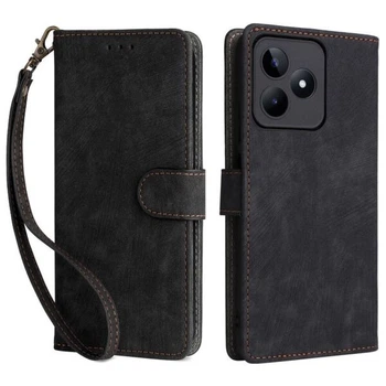 Чехол-книжка Deexe Delta Book для Realme C53 / C51 / Note 50 - Black