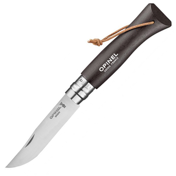 Нож складной Opinel №8 Trekking (длина: 195мм, лезвие: 85мм), коричневый