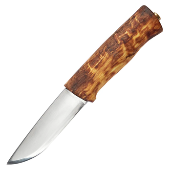 Нож фиксированный Helle Eggen S (длина: 211мм, лезвие: 101мм), береза, ножны кожа