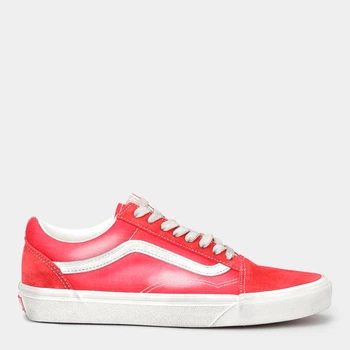 Женские кеды кожаные низкие Vans VN000CR5CJH1 36 (4.5US) 22.5 см Красные (197063295624)
