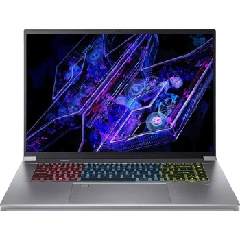 Ноутбук Acer 16 Predator Triton Neo 16 PTN16-51 16" 3.2K WQXGA IPS, Intel U7-155H, 32GB, F1TB, NVD4070-8, Lin, сріблястий (NH.QSBEU.002)