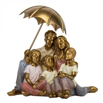 Статуэтка "Большая семья", 17 см (2007-255)