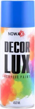 Фарба-спрей NOWAX акрилова DECOR LUX 5017 синя 450мл (699394)