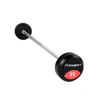 Прямая штанга с фиксированным весом 25 кг Fitnessport FDS-22-25