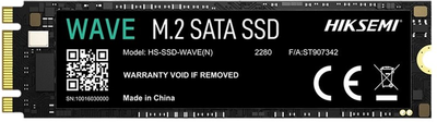 Dysk SSD Hiksemi WAVE(N) 1TB M.2 2280 SATAIII 3D NAND TLC (HS-SSD-WAVE(N)(STD)/1024G/M.2/WW)