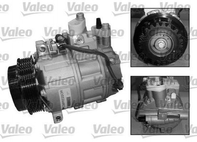 Компресор кондиціонера Valeo 813157 Mercedes C-Class, S-Class, Sprinter, E-Class, CLS-Class 0002308511, 0002309011, 0012301411