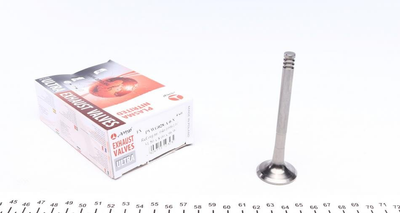 Клапана выпускные AMP PVWG028-A-0-N Audi A4, A6, 100, 80; Volkswagen LT, Transporter, Passat, Golf, Vento, Sharan, Crafter, Caddy; Seat Toledo; Volvo V70, S80 046109611C, 046109611E, 046109611F