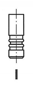 Клапана выпускные FRECCIA R6146BMCR Ford Transit, Mondeo, S-Max, Galaxy, Kuga; Jaguar X-type 1121332, 1132466, 1132467