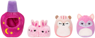 Zestaw maskotek Squishmallows Squishville Glam Makeover z akcesoriami (0191726877073)