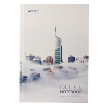 Книга канцелярська А4 192 аркушів клітинка Dubai (8423-23-a)