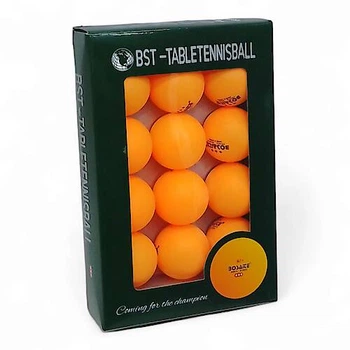 Мʼячики для настільного тенісу, 12 штук AiJia (TT24187)